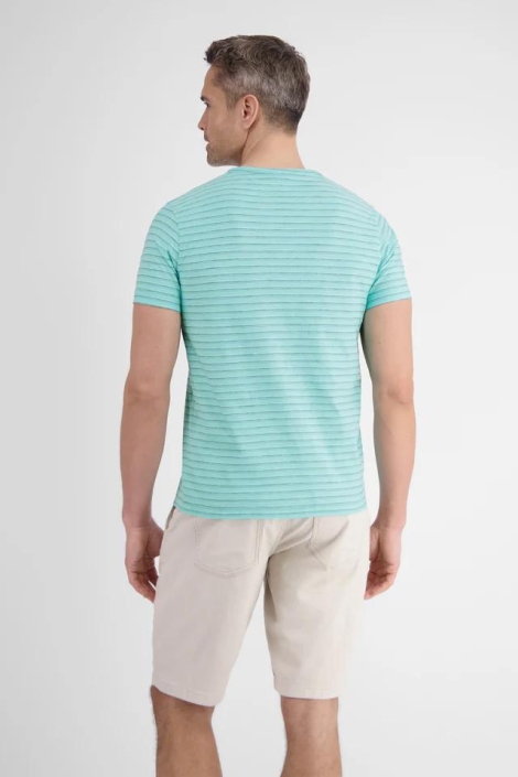 Lerros t-shirt/serafino 1/2 arm
